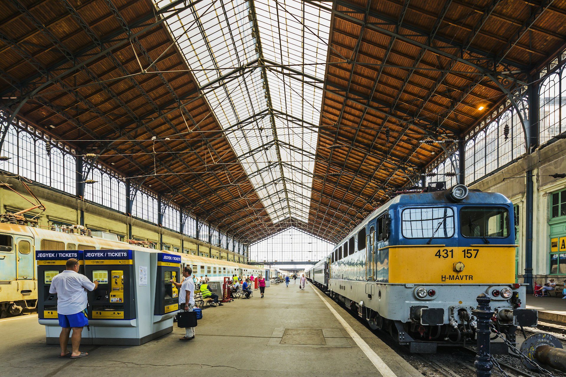 Budapest's Nyugati Railway Station