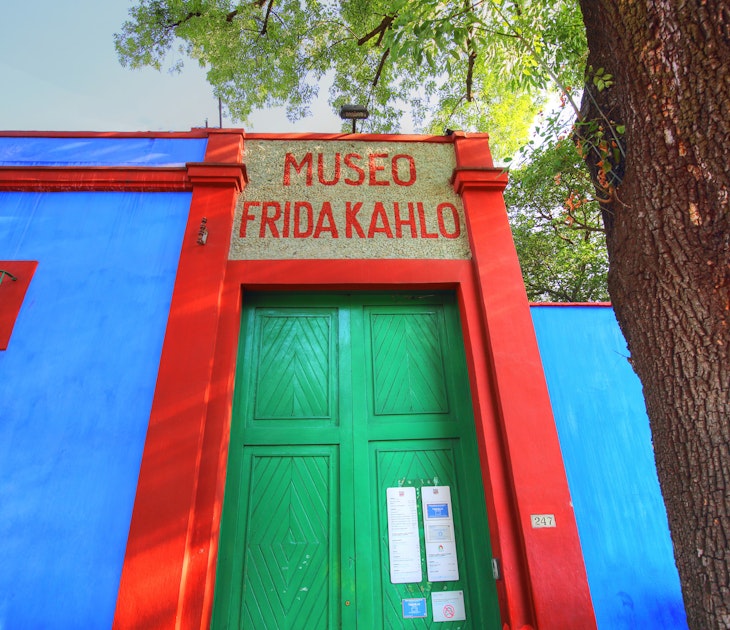 COYOACAN, MEXICO-20 APRIL, 2018: Frida Kahlo Museum