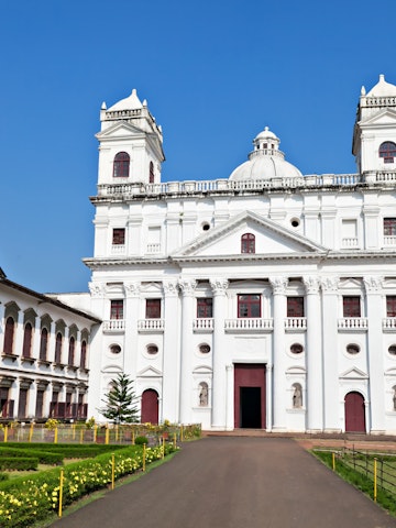 Church of Saint Cajetan in Old Goa, India; 
Church & Convent of St Cajetan

Shutterstock ID 115804678; your: Bridget Brown; gl: 65050; netsuite: Online Editorial; full: POI Image Update