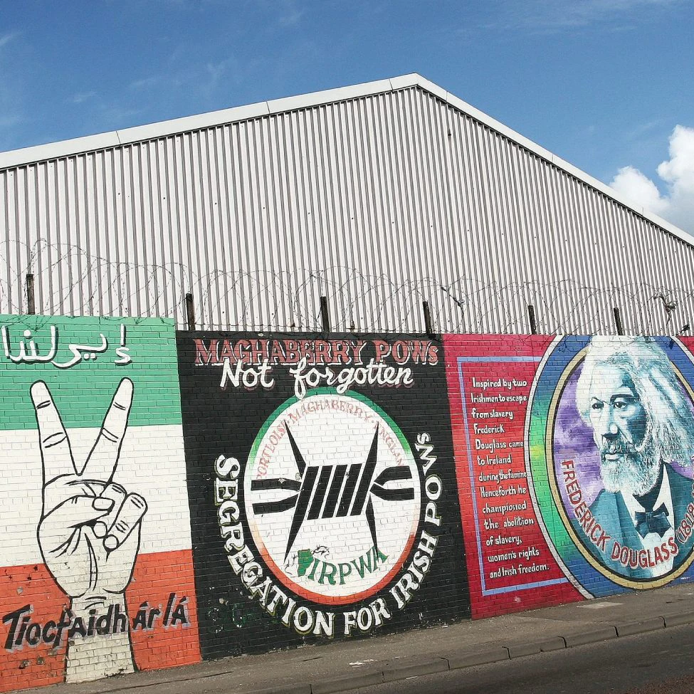 Falls Road Murals on the Falls Road; Shutterstock ID 19742230; your: Bridget Brown; gl: 65050; netsuite: Online Editorial; full: POI Image Update