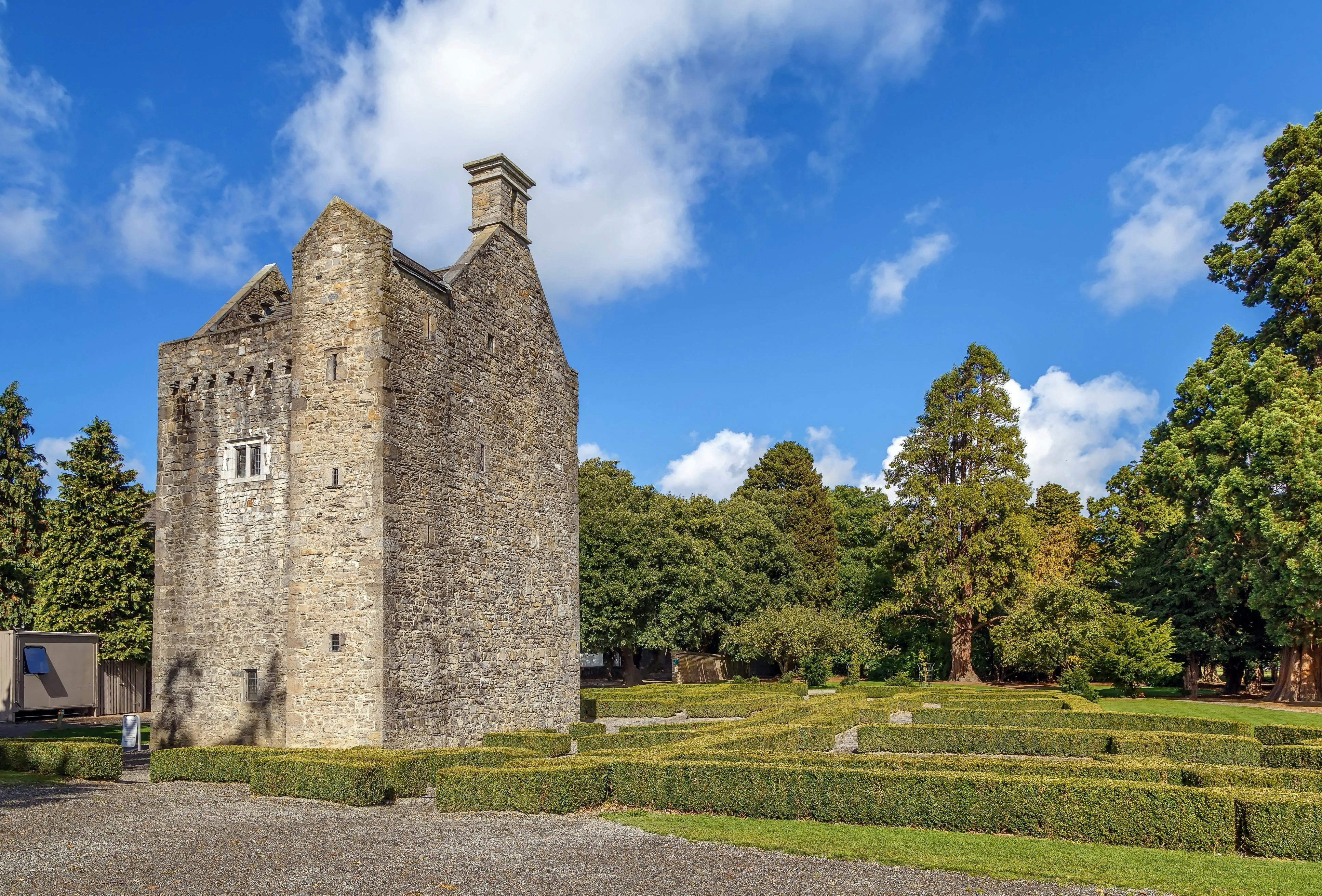 Ashtown Castle is a tower house in the Phoenix Park in Dublin, Ireland.; Shutterstock ID 1370424242; your: Bridget Brown; gl: 65050; netsuite: Online Editorial; full: POI Image Update