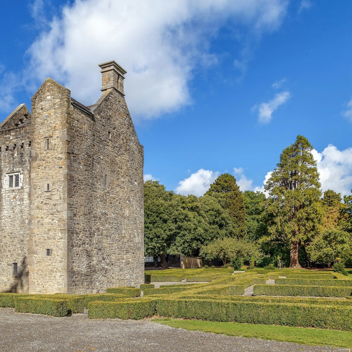 Ashtown Castle is a tower house in the Phoenix Park in Dublin, Ireland.; Shutterstock ID 1370424242; your: Bridget Brown; gl: 65050; netsuite: Online Editorial; full: POI Image Update