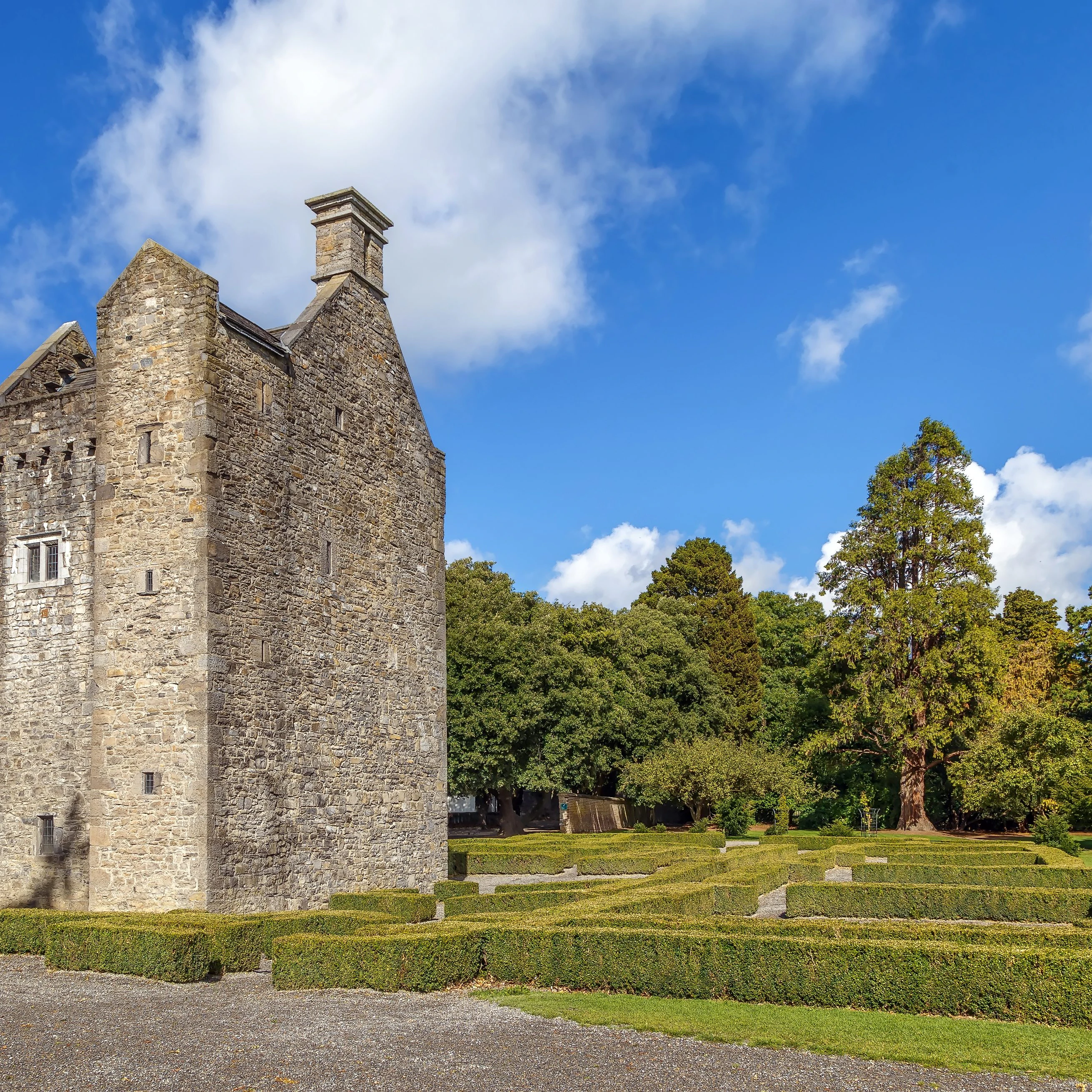 Ashtown Castle is a tower house in the Phoenix Park in Dublin, Ireland.; Shutterstock ID 1370424242; your: Bridget Brown; gl: 65050; netsuite: Online Editorial; full: POI Image Update