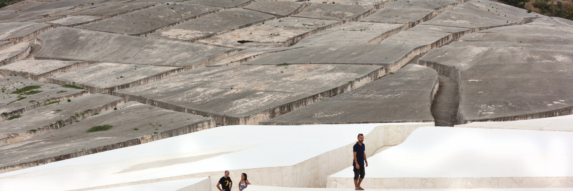 Gibellina, Trapani, Italy. 11/07/2105.Cretto of Burri, land art work realized site-specific by Alberto Burri; Shutterstock ID 1697588782; your: Bridget Brown; gl: 65050; netsuite: Online Editorial; full: POI Image Update
Cretto di Burri