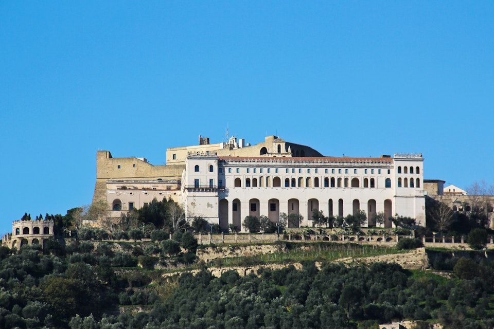 Castel Sant'Elmo in Naples nea Certosa di San Martino.