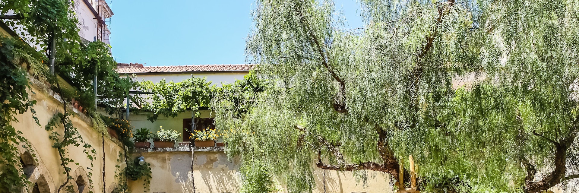 Sorrento, Italy July 16,2017: Church and Convent of St. Francis, Sorrento, Italy.
Chiesa & Chiostro di San Francesco