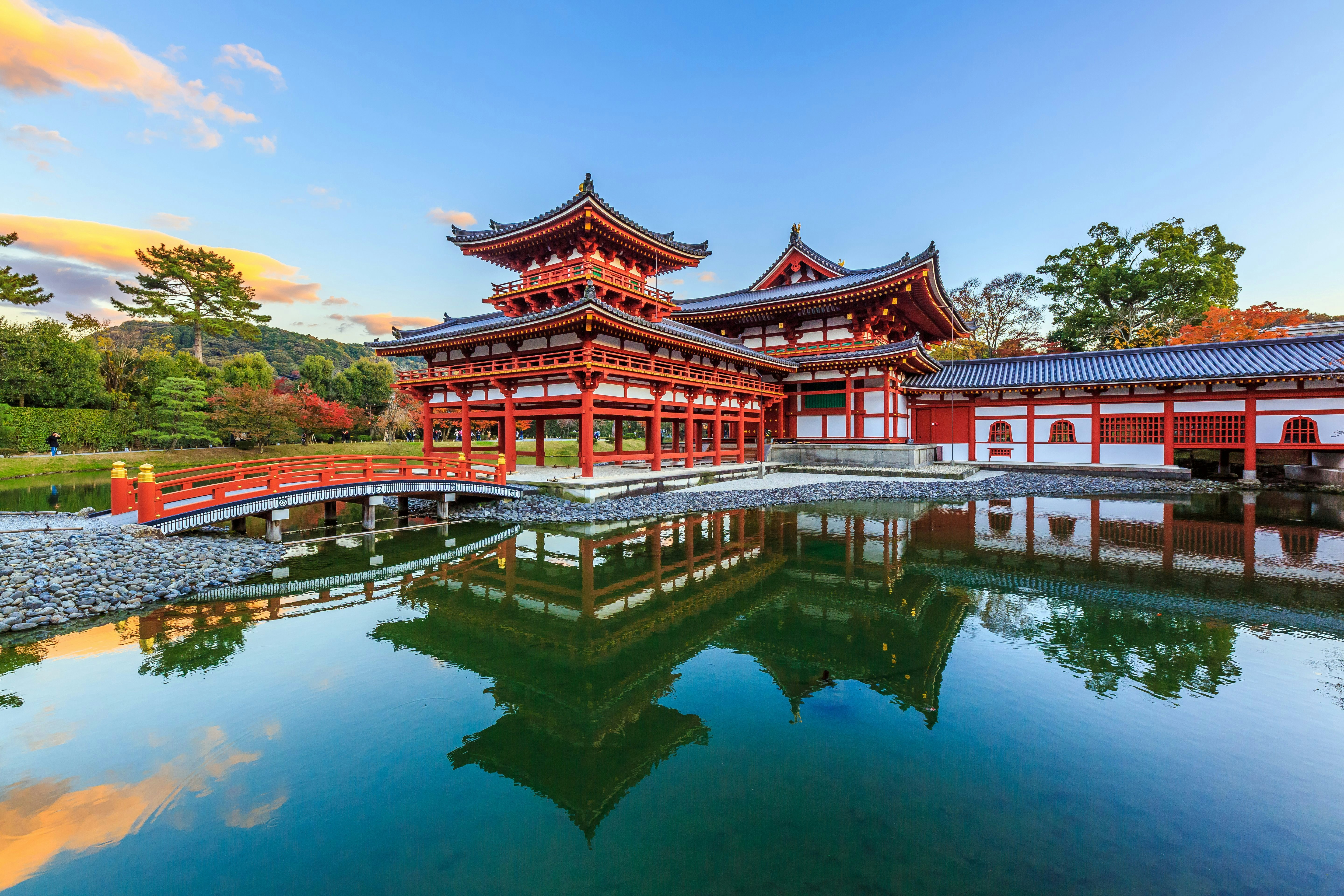Byodo-In or Byodoin Temple Buddhist temple, Unesco World Heritage Site, Phoenix Hall building, Uji, Kyoto, Japan.; Shutterstock ID 763950445; your: Bridget Brown; gl: 65050; netsuite: Online Editorial; full: POI Image Update