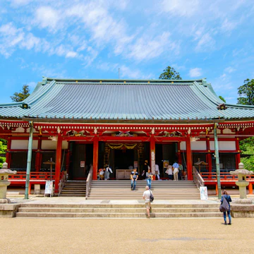 ktoyo,japan - May 21,2018 : Mt.Hiei-zan Enryaku-ji Temple in Kyoto,Japan.Enryaku-ji Temple was founded by the priest Saicho In 788.