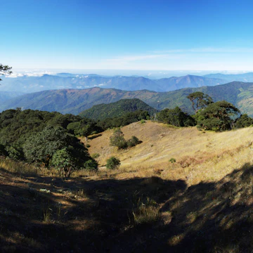The top of Mat Ma Taung, Mount Victoria mountain.