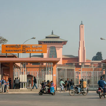 FT6KD4 Nepal, Kathmandu. Narayanhiti Royal Palace, now a Museum.