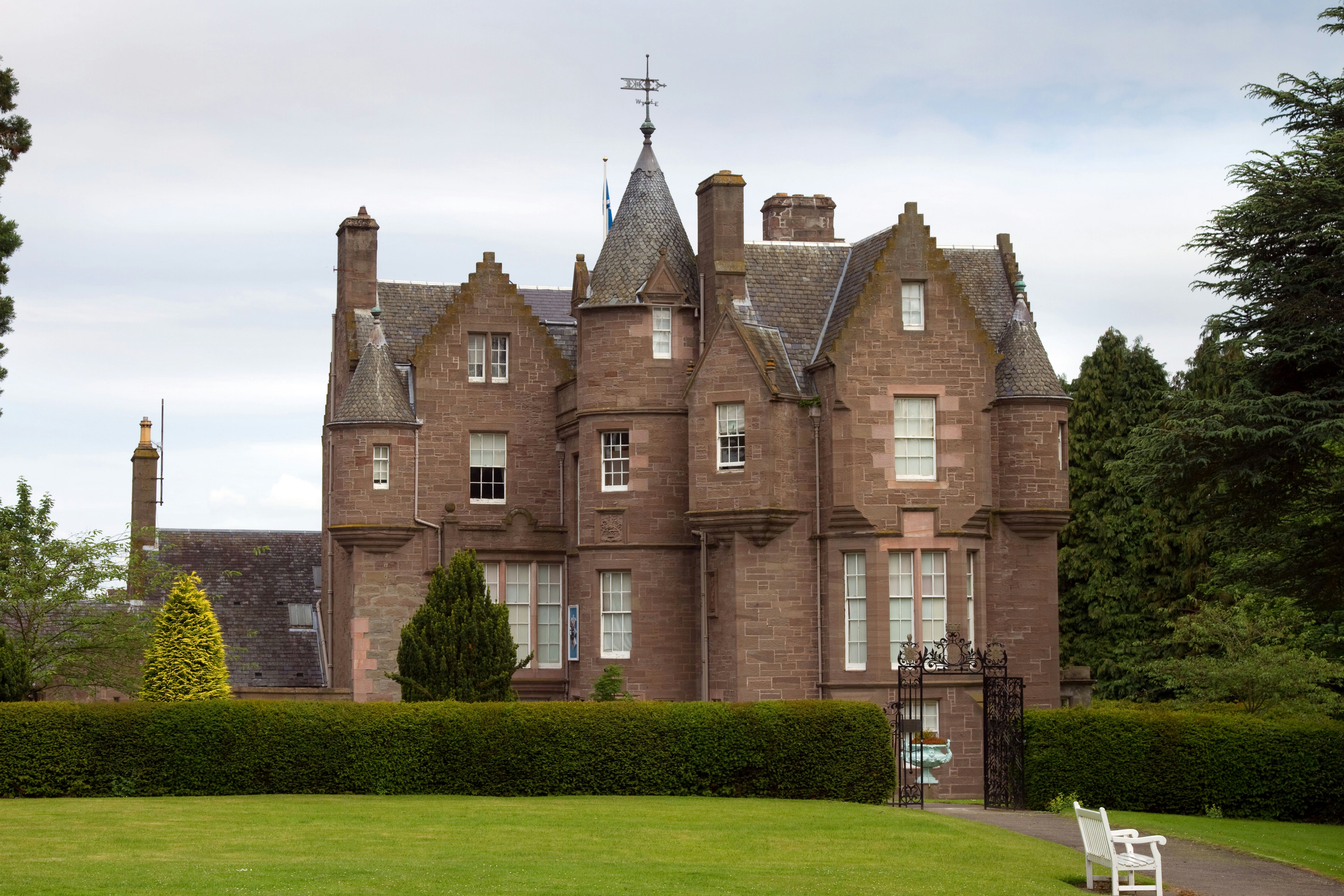 BMWCFW Black Watch Museum, Balhousie Castle built in the 17th century is a 5 star multi-award winning visitor attraction in Perth, Perthshire , Scotland UK