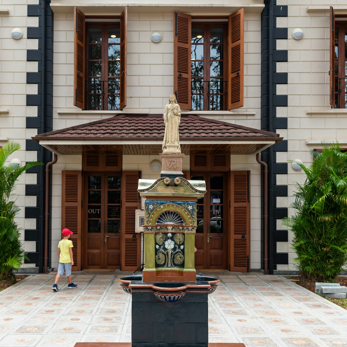Victoria, Seychelles - January 7, 2020: Tourists in front of Seychelles National History Museum
- National Museum of History, Housed in Victoria's restored colonial-era Supreme Court building (1885), this terrific museum opened in late 2018