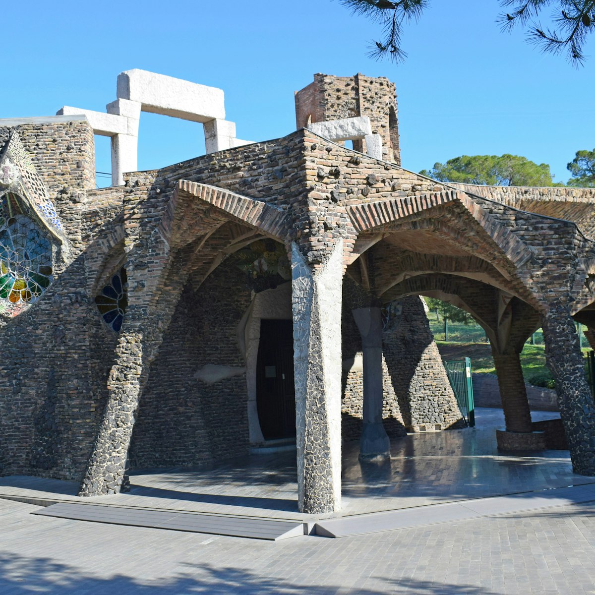 Crypt of the colònia güell in Province of Barcelona
