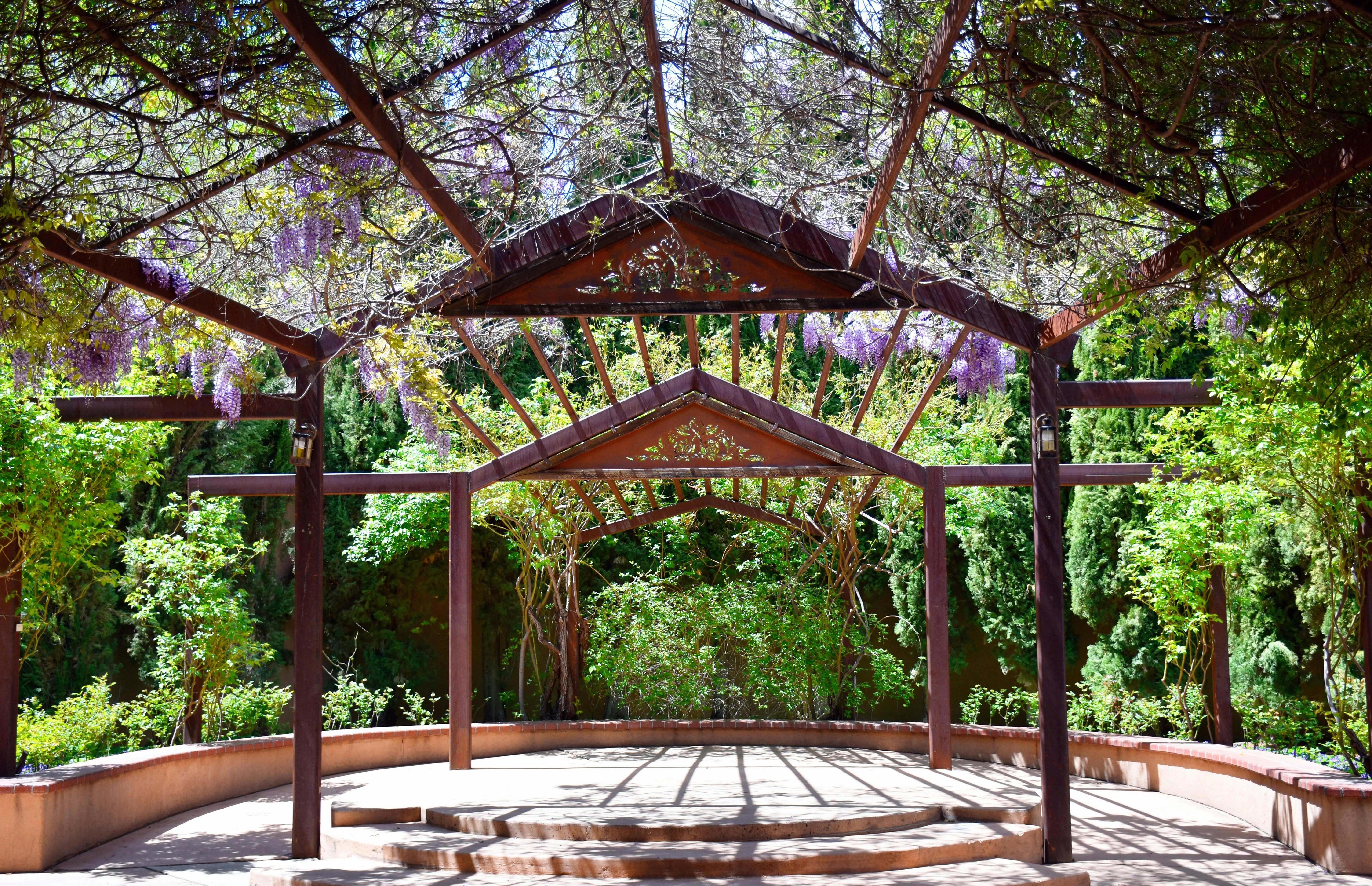Garden Canopy at the Albuquerque Botanical Garden; Shutterstock ID 1404076877; your: Bridget Brown; gl: 65050; netsuite: Online Editorial; full: POI Image Update