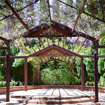 Garden Canopy at the Albuquerque Botanical Garden; Shutterstock ID 1404076877; your: Bridget Brown; gl: 65050; netsuite: Online Editorial; full: POI Image Update
