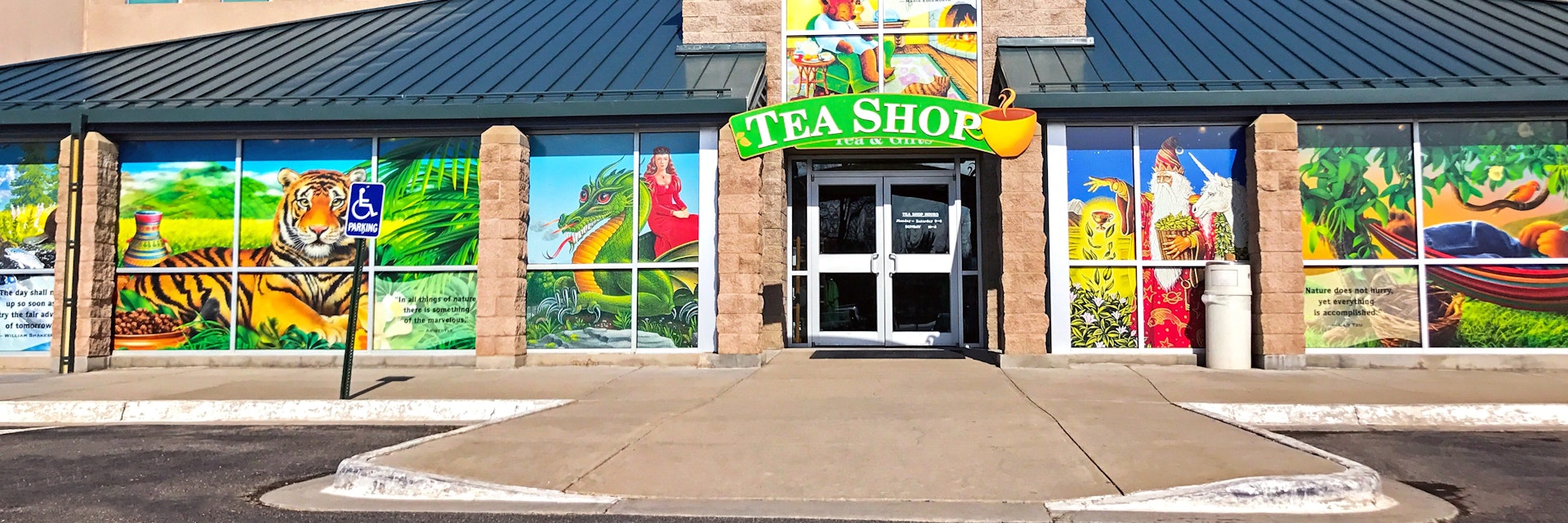 Boulder, Colorado / USA - March 30 2017: Celestial Seasonings Tea Shop Entrance. A popular tea company based out of Colorado offering free samples, tours, products and merchandise. ; Shutterstock ID 1741578521; your: Bridget Brown; gl: 65050; netsuite: Online Editorial; full: POI Image Update