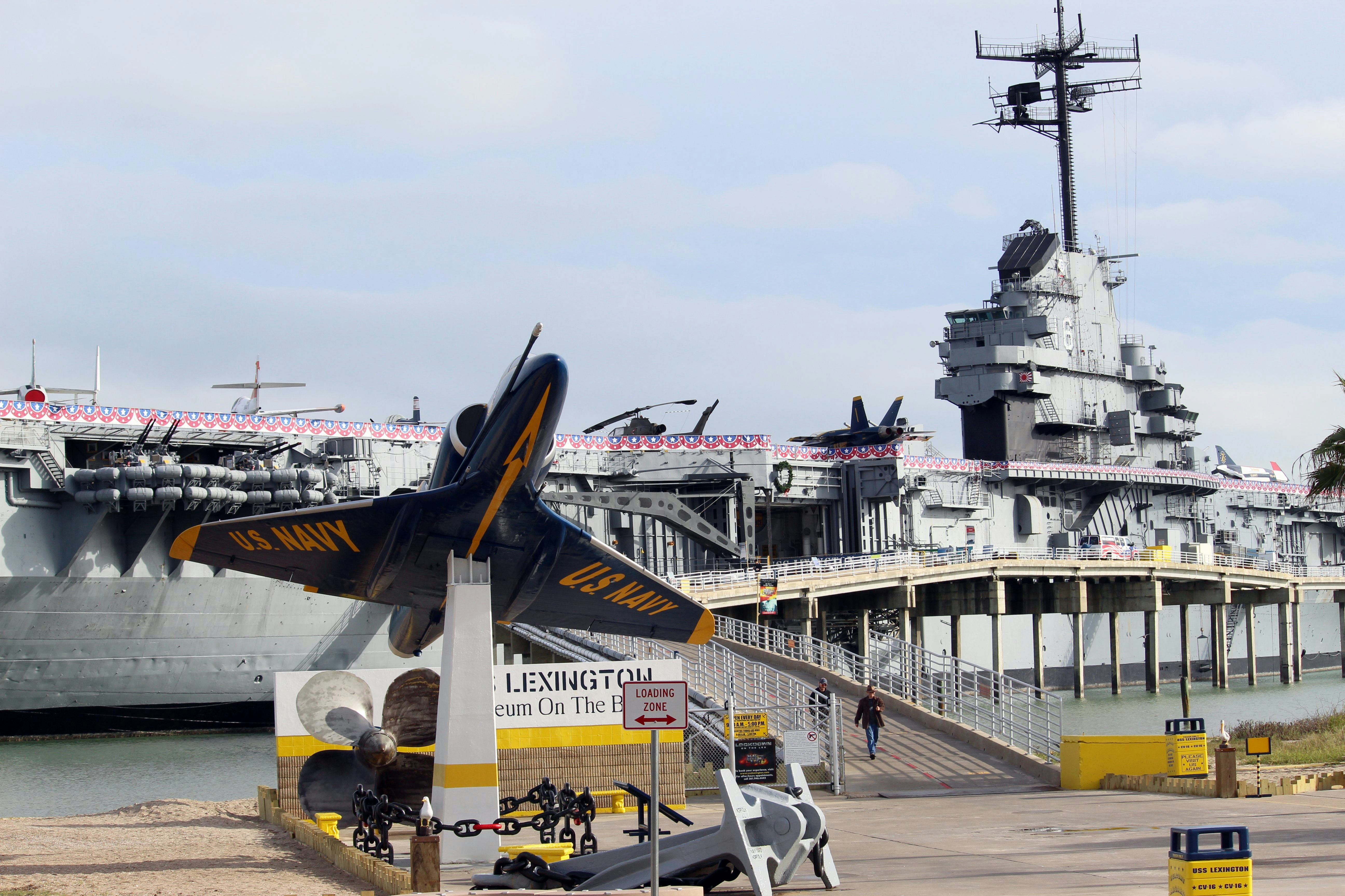 Corpus Christi, Texas.December 21, 2019.USS Lexington Museum; Shutterstock ID 1981130519; your: Bridget Brown; gl: 65050; netsuite: Online Editorial; full: POI Image Update