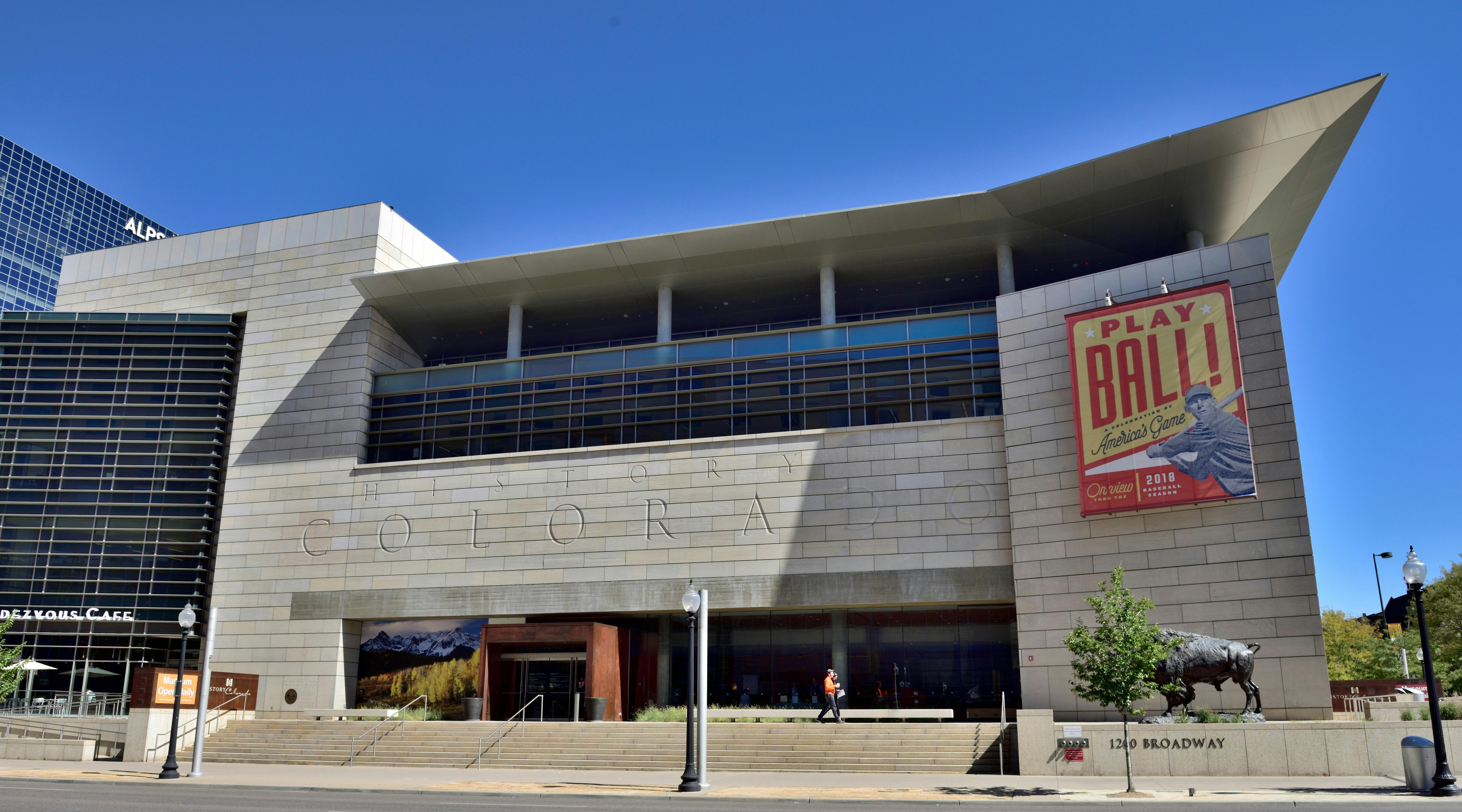 R6J374 Denver History of Colorado Center, interactive museum with state history exhibits, lectures