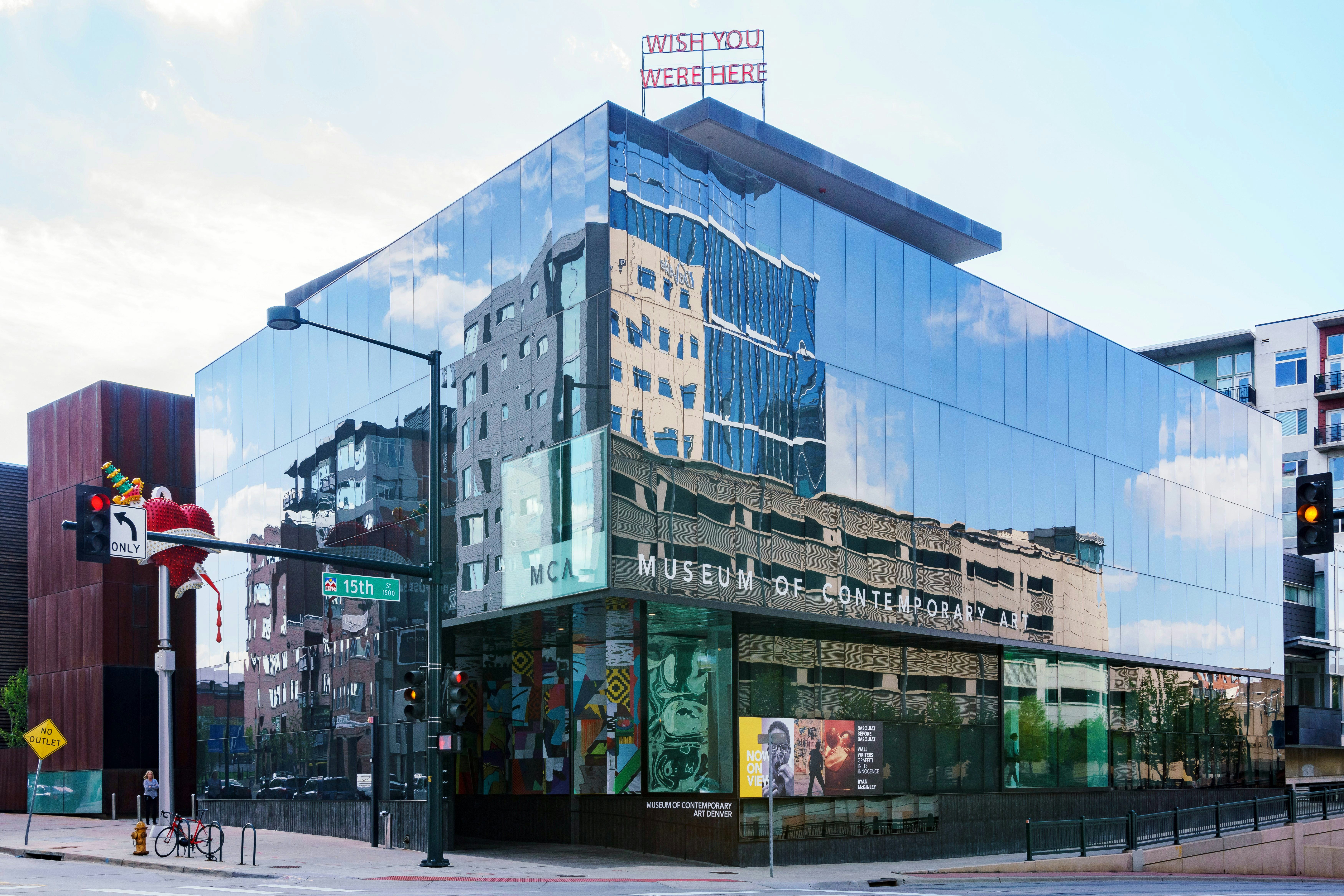 Denver, MAY 3: Exterior view of the Museum of Contemporary Art on MAY 3, 2017 at Denver, Colorado; Shutterstock ID 1150914233; your: Bridget Brown; gl: 65050; netsuite: Online Editorial; full: POI Image Update