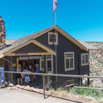 JMJRPH The Kolb Studio, South Rim of the Grand Canyon, Grand Canyon Village, Grand Canyon National Park, Arizona., USA