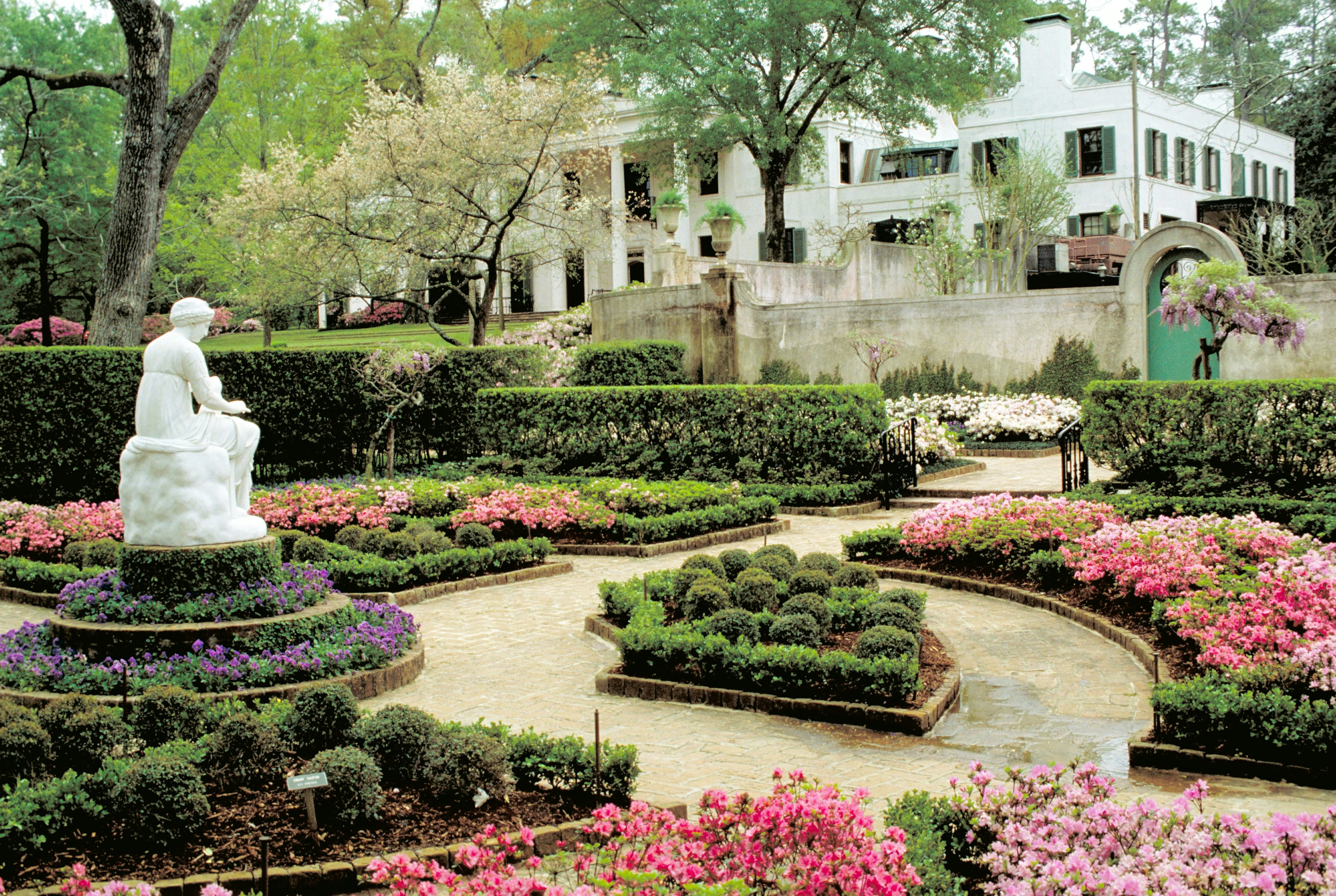 AFK3RK Elk228 4000 Texas Houston Bayou Bend house and gardens
Bayou Bend Collection & Gardens