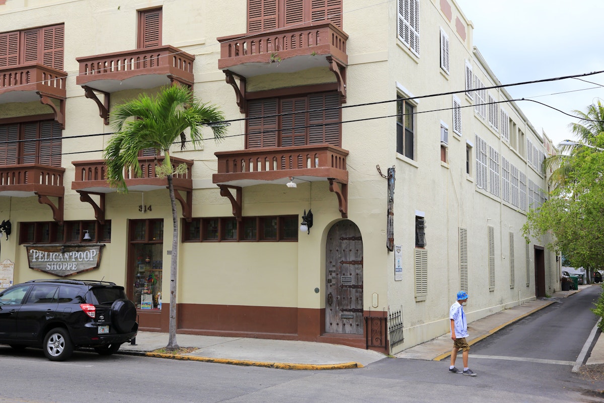 Casa Antigua the Key West's first car dealership and Ernest Hemingway's first Key West residence.