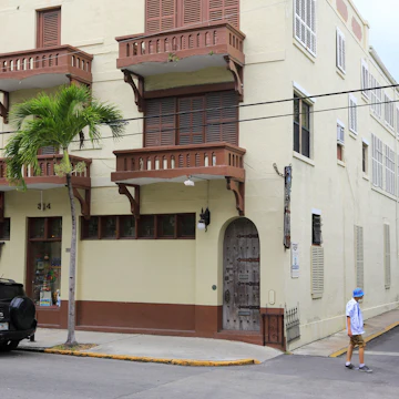 Casa Antigua the Key West's first car dealership and Ernest Hemingway's first Key West residence.