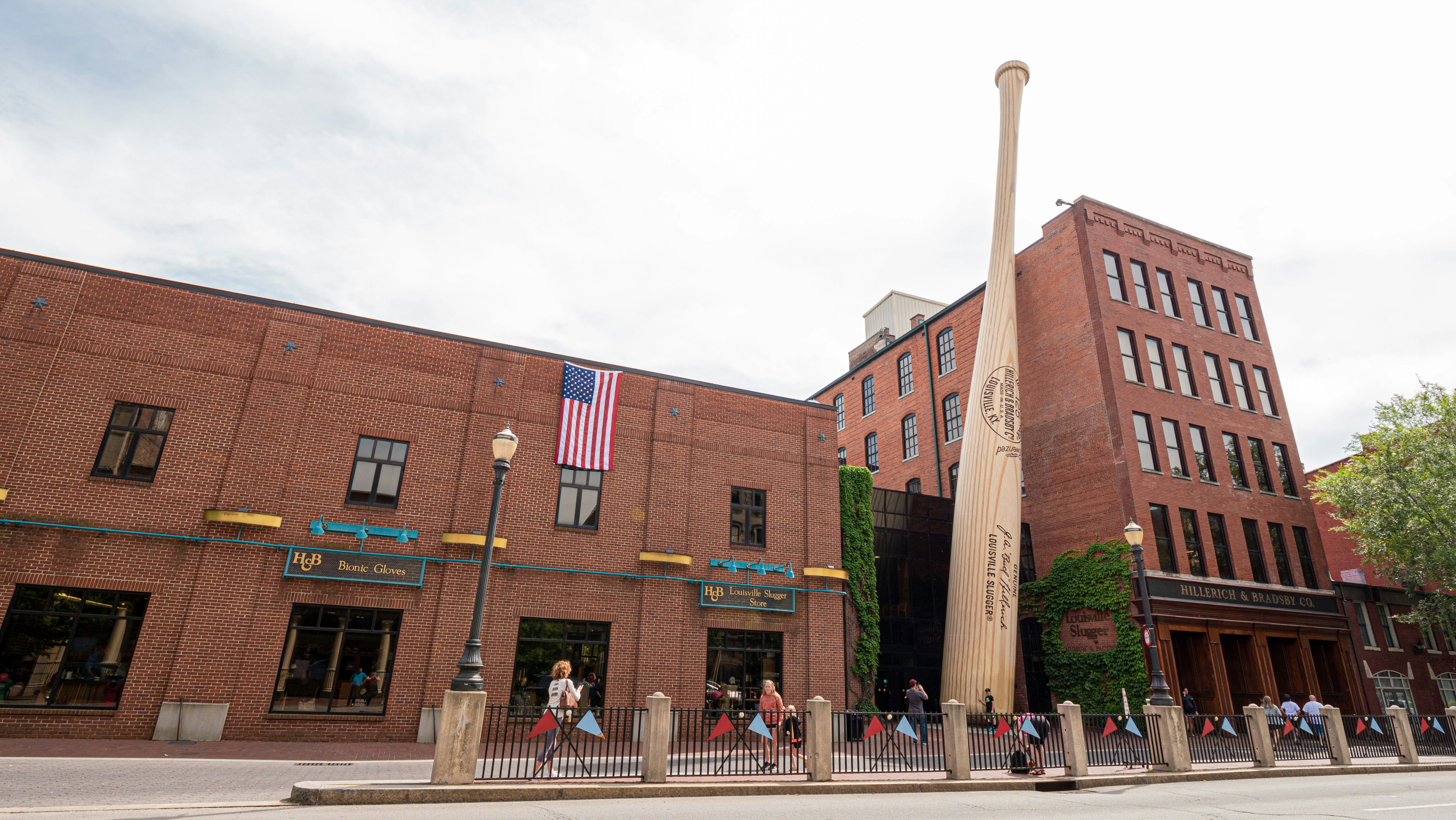 Louisville Slugger museum and factory - LOUISVILLE. KENTUCKY - JUNE 14, 2019; Shutterstock ID 1441901372; your: Bridget Brown; gl: 65050; netsuite: Online Editorial; full: POI Image Update