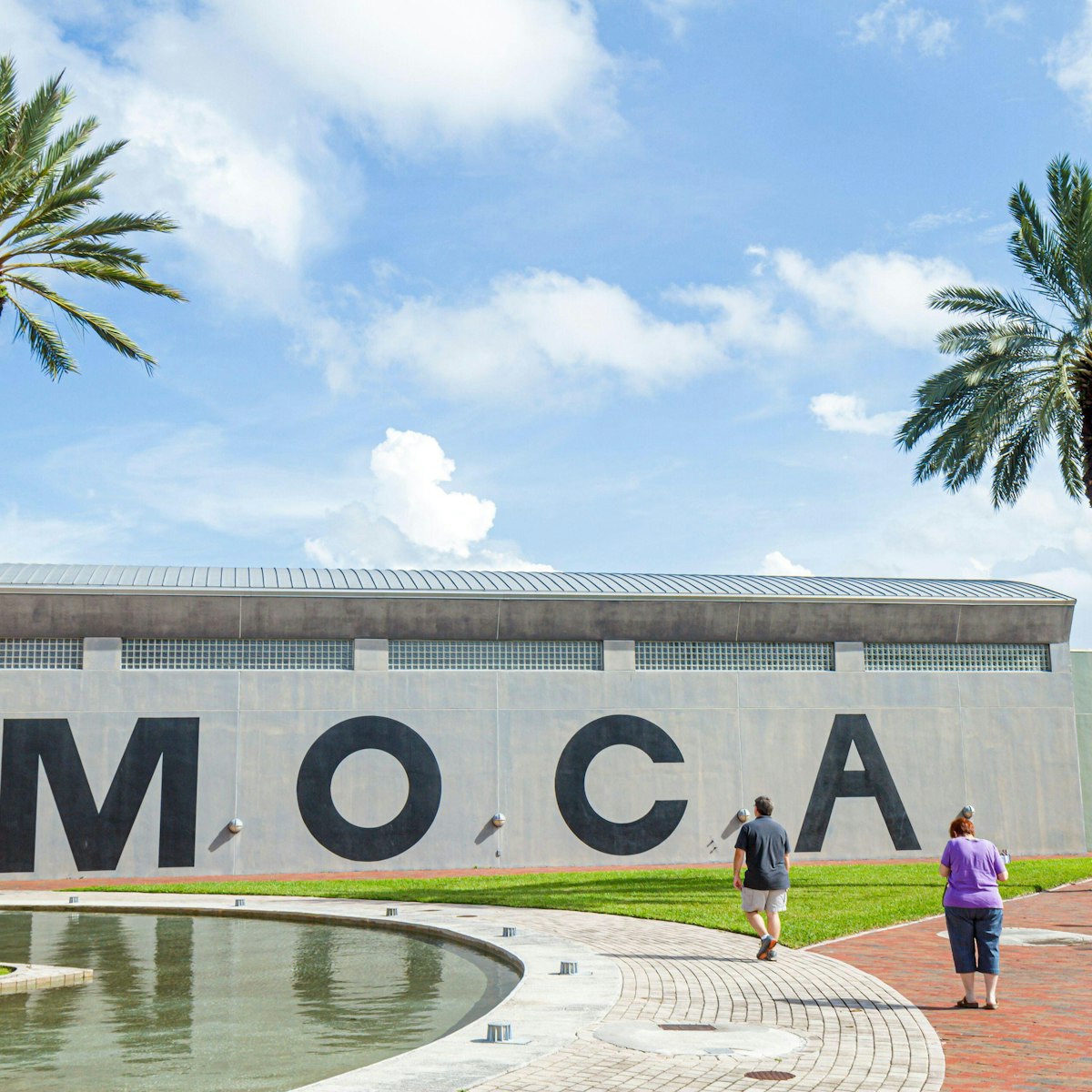 2AW0KNW Miami Florida,North Miami,MOCA,Museum of Contemporary Art,outside exterior,front,entrance,FL101002025