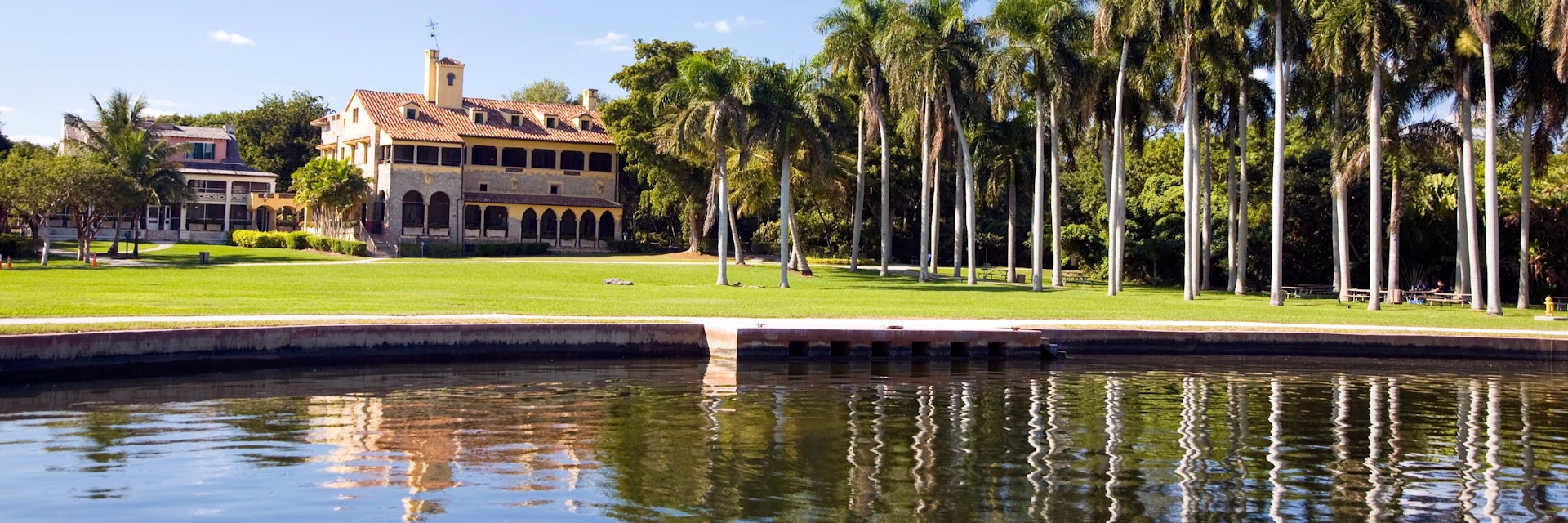 Stone House in Deering estates at south Miami