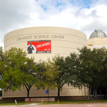 Orlando, Florida, USA - February 20, 2020: Orlando Science Center in Orlando, Florida, USA. The Orlando Science Center is a private science museum.
