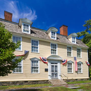 W2CGF9 USA, New Hampshire, Portsmouth, John Paul Jones House, one time home of naval hero of the American Revolution