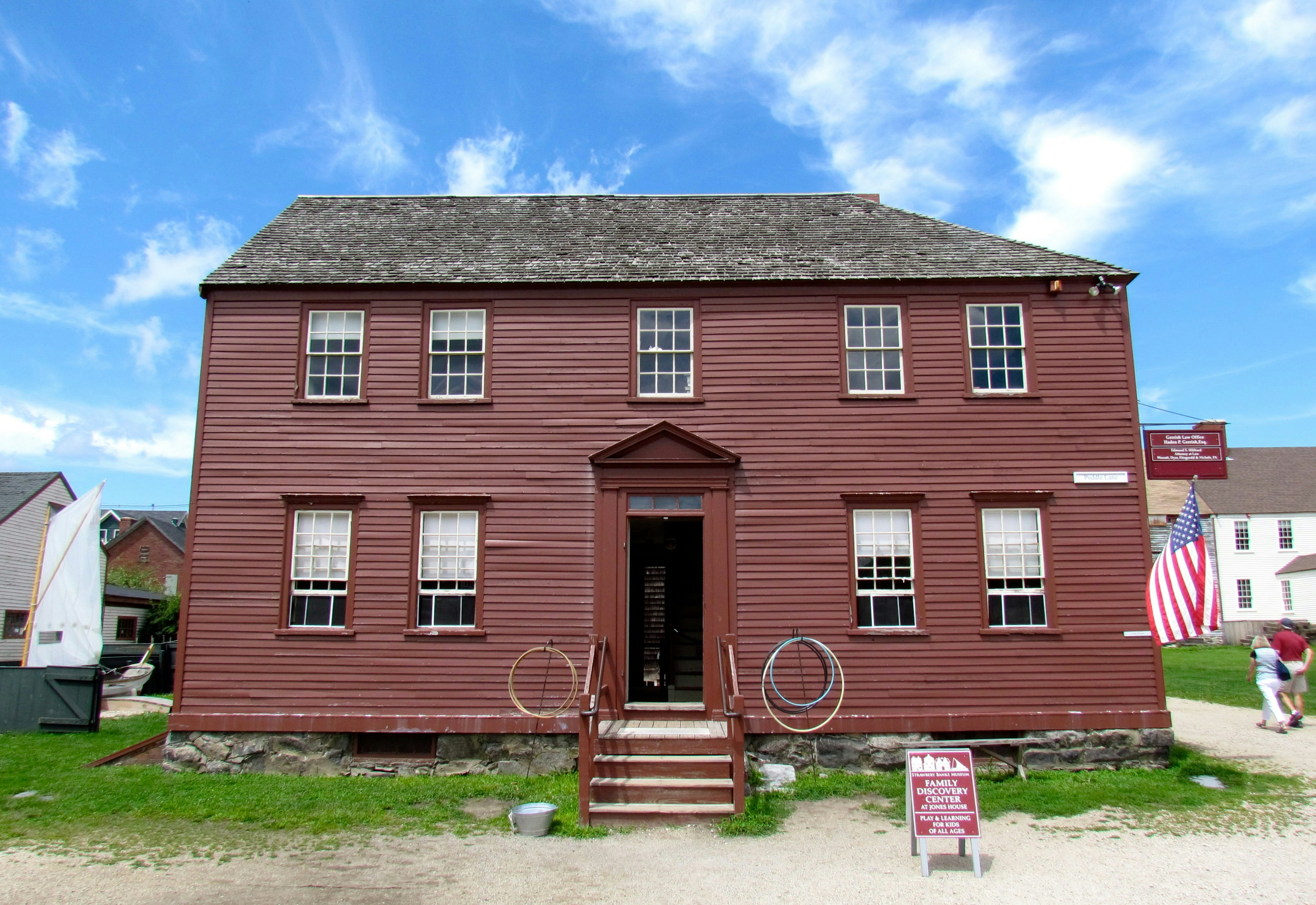 Portsmouth, NH - August 3 2013: View of the Jones House at the Strawbery Banke Museum; Shutterstock ID 1600935079; your: Bridget Brown; gl: 65050; netsuite: Online Editorial; full: POI Image Update