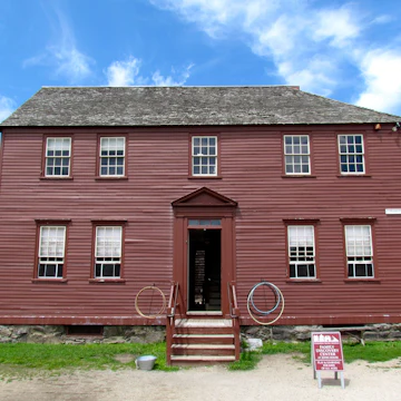 Portsmouth, NH - August 3 2013: View of the Jones House at the Strawbery Banke Museum; Shutterstock ID 1600935079; your: Bridget Brown; gl: 65050; netsuite: Online Editorial; full: POI Image Update
