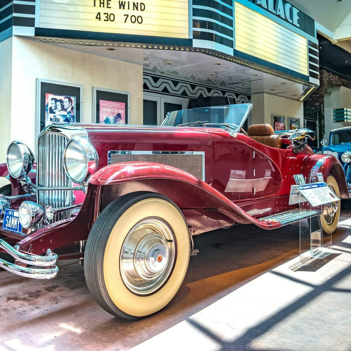 Reno, Nevada - July 18, 2016: Vintage cars in the National Automobile Museum, Reno, Nevada, USA.