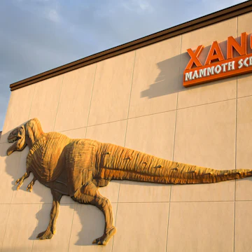 2C4FT46 North American Museum of Ancient Life at Thanksgiving Point, Lehi City, Utah, USA, North America