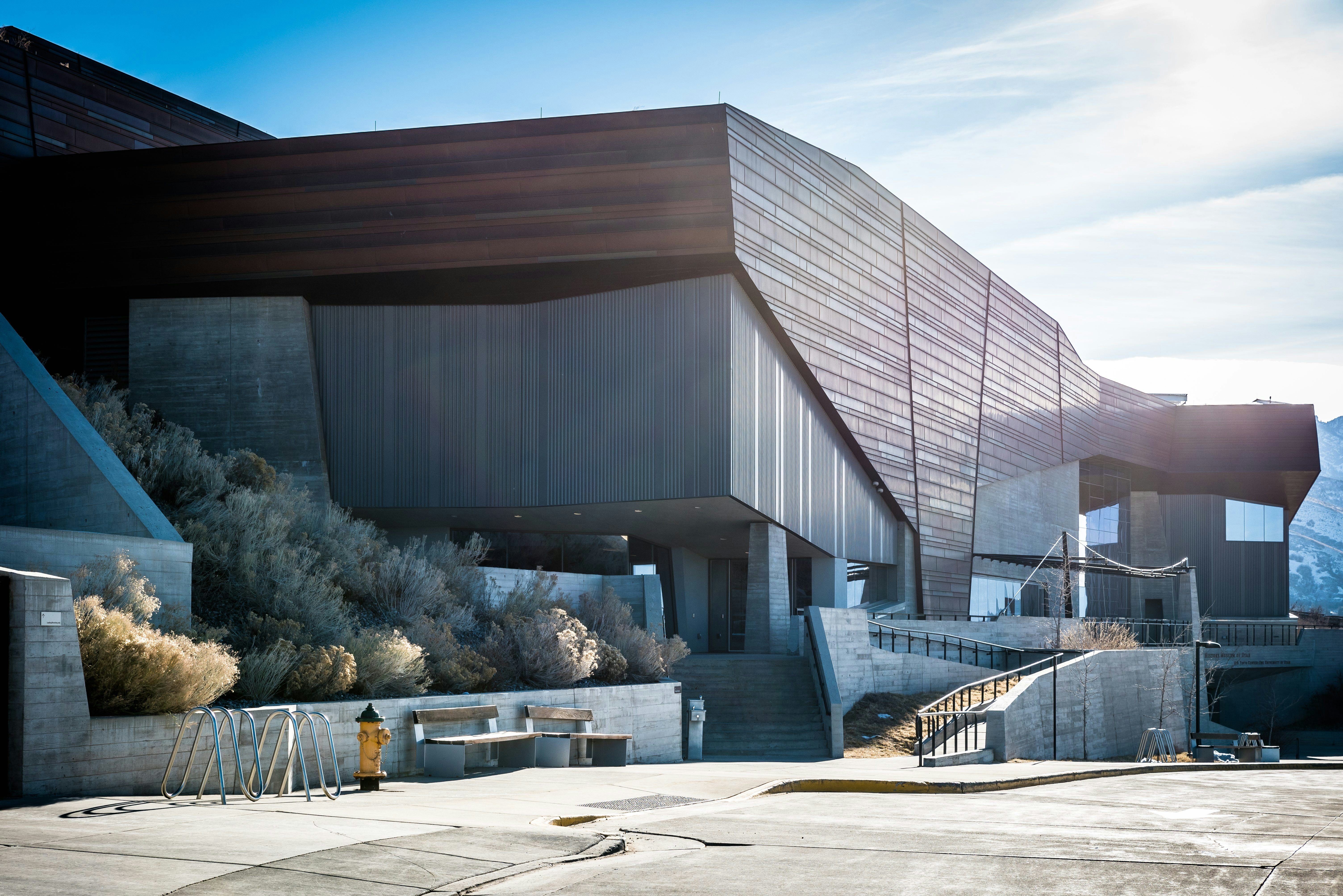 Salt Lake City, Utah USA  - December 31, 2017: Natural History Museum of Utah