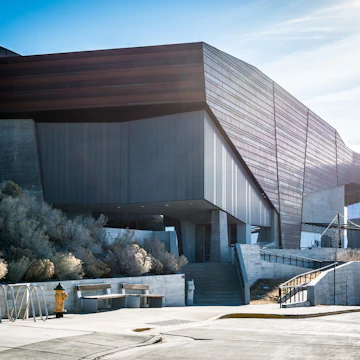 Salt Lake City, Utah USA - December 31, 2017: Natural History Museum of Utah