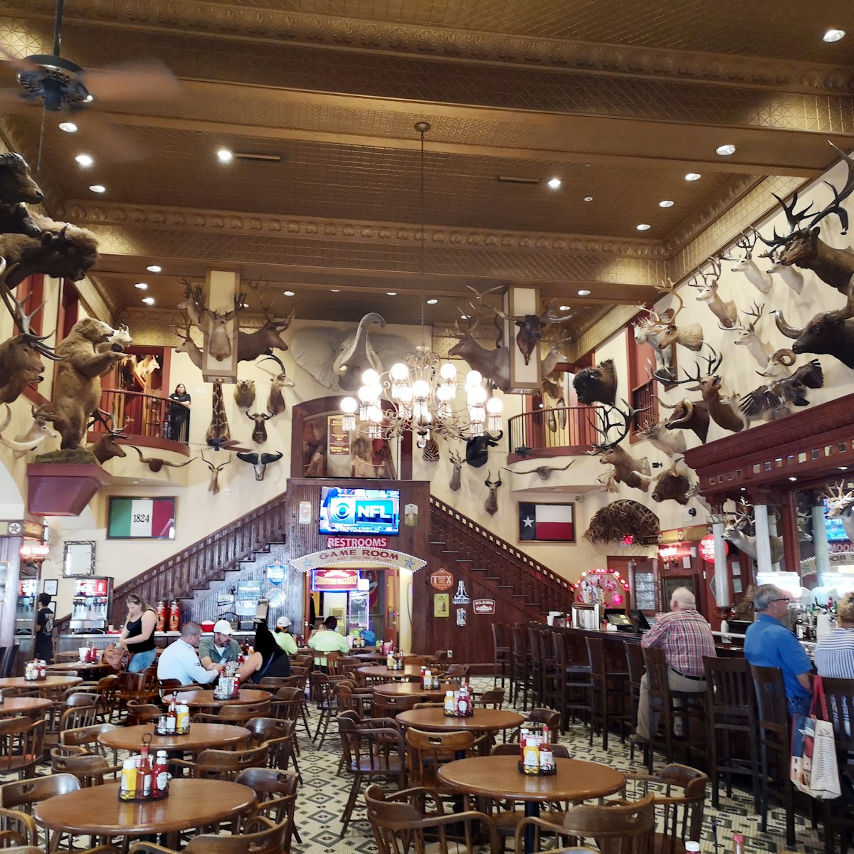 San Antonio, Texas - 30 September 2019: The famous Buckhorn Saloon and Museum ; Shutterstock ID 1656105328; your: Bridget Brown; gl: 65050; netsuite: Online Editorial; full: POI Image Update