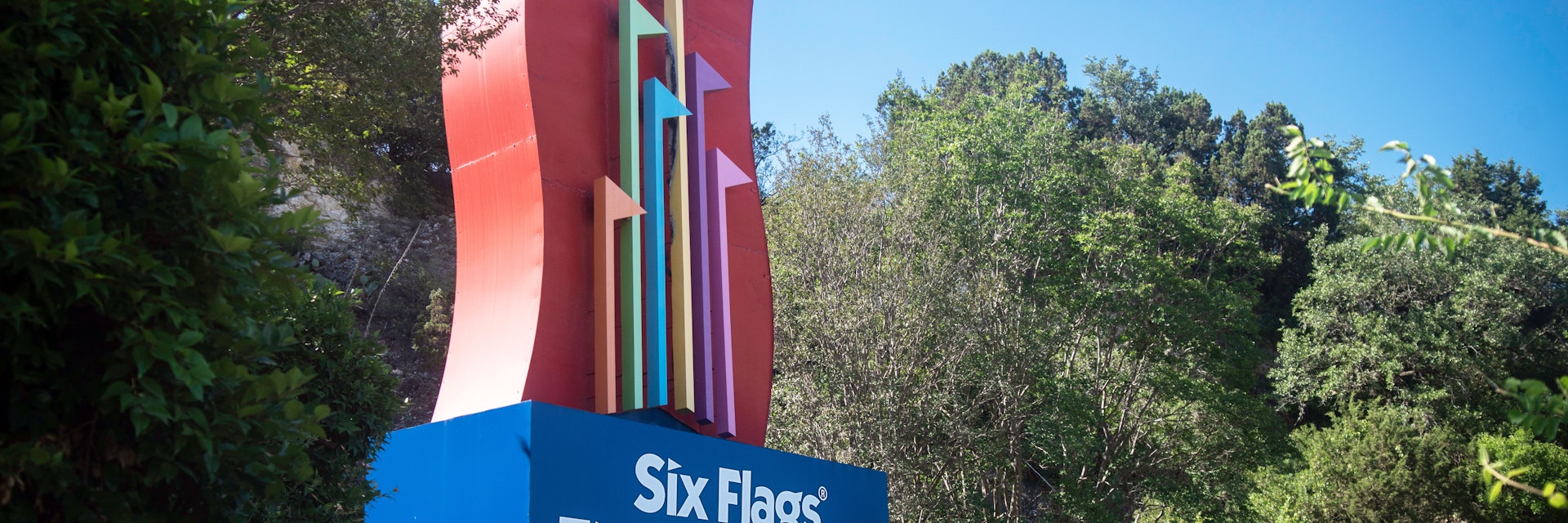 San Antonio, Texas - May 19 2020: Six Flags FIesta Texas; Shutterstock ID 1735910405; your: Bridget Brown; gl: 65050; netsuite: Online Editorial; full: POI Image Update