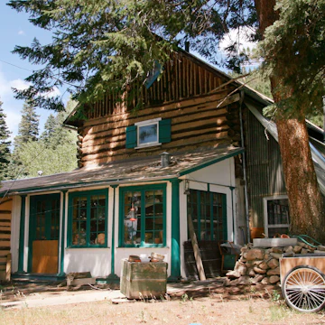 The ranch and memorial containing the ashes of the late novelist D.H. Lawrence, known for writing Lady Chatterley's Lover (1928) and The Rainbow (1915), is located 20 miles north of Taos on a mountain slope. Fans all over the world visit the remote location to pay respects to one of the greatest writers of the 20th century. (Photo by Kim Kulish/Corbis via Getty Images)
DH Lawrence Ranch & Memorial