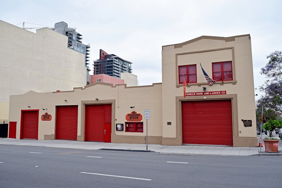 MW2T9A the Firehouse Museum, San Diego, California