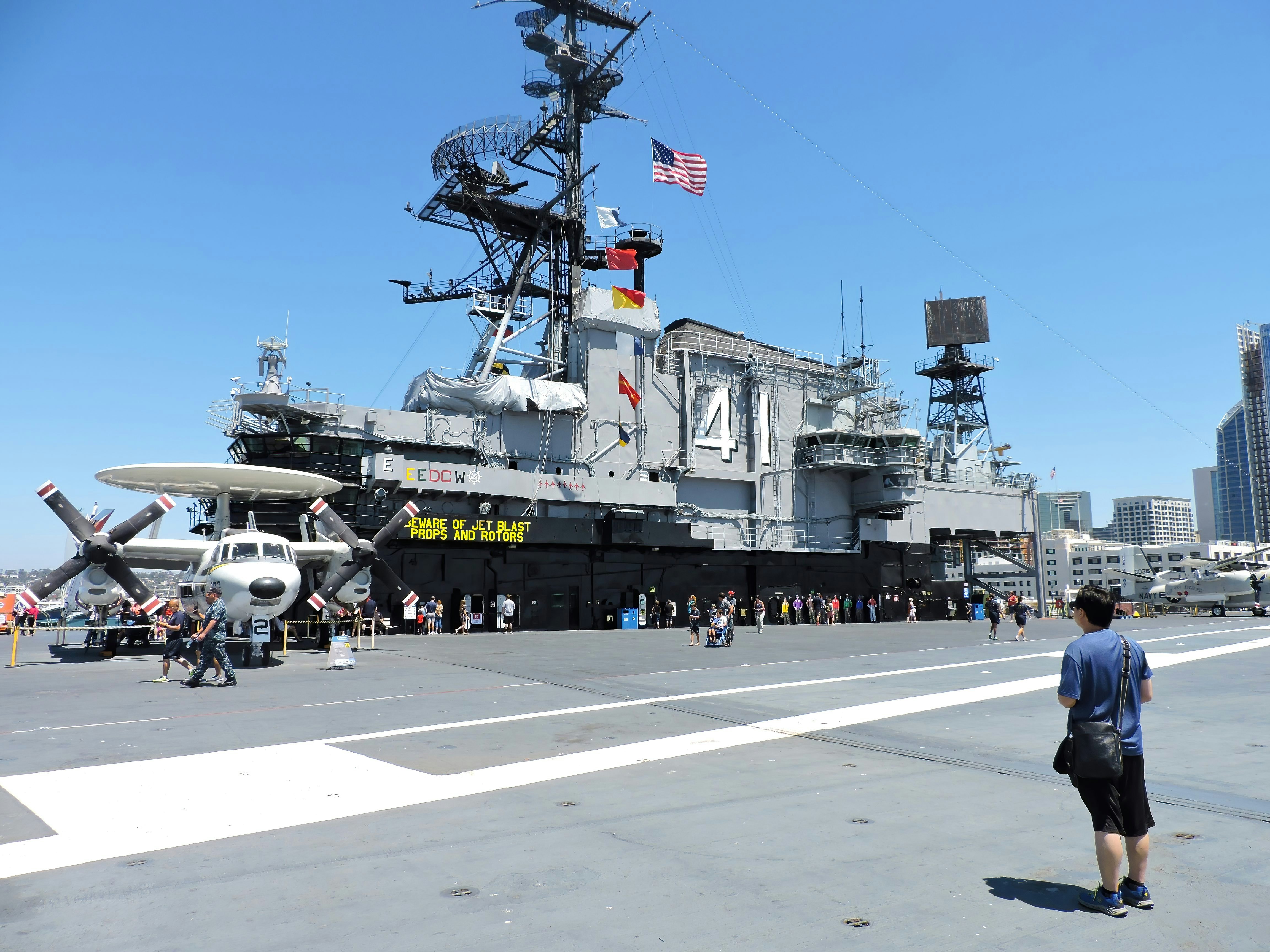 Photo of the USS Midway aircraft carrier bridge in San Diego, California. August 17, 2017

Bridge Of USS Midway Aircraft Carrier - stock photo
