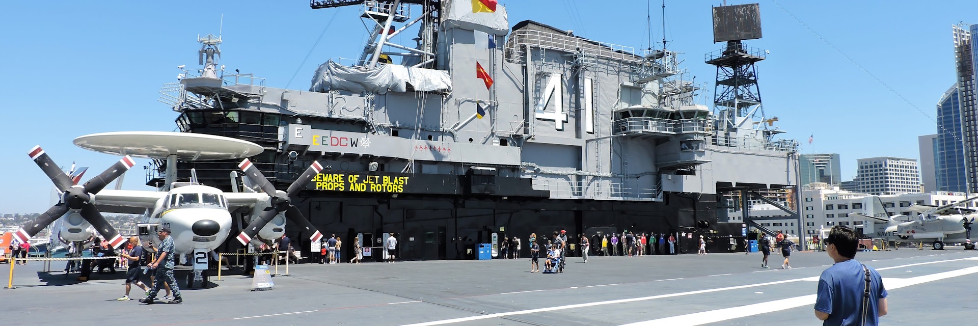 Photo of the USS Midway aircraft carrier bridge in San Diego, California. August 17, 2017
Bridge Of USS Midway Aircraft Carrier - stock photo