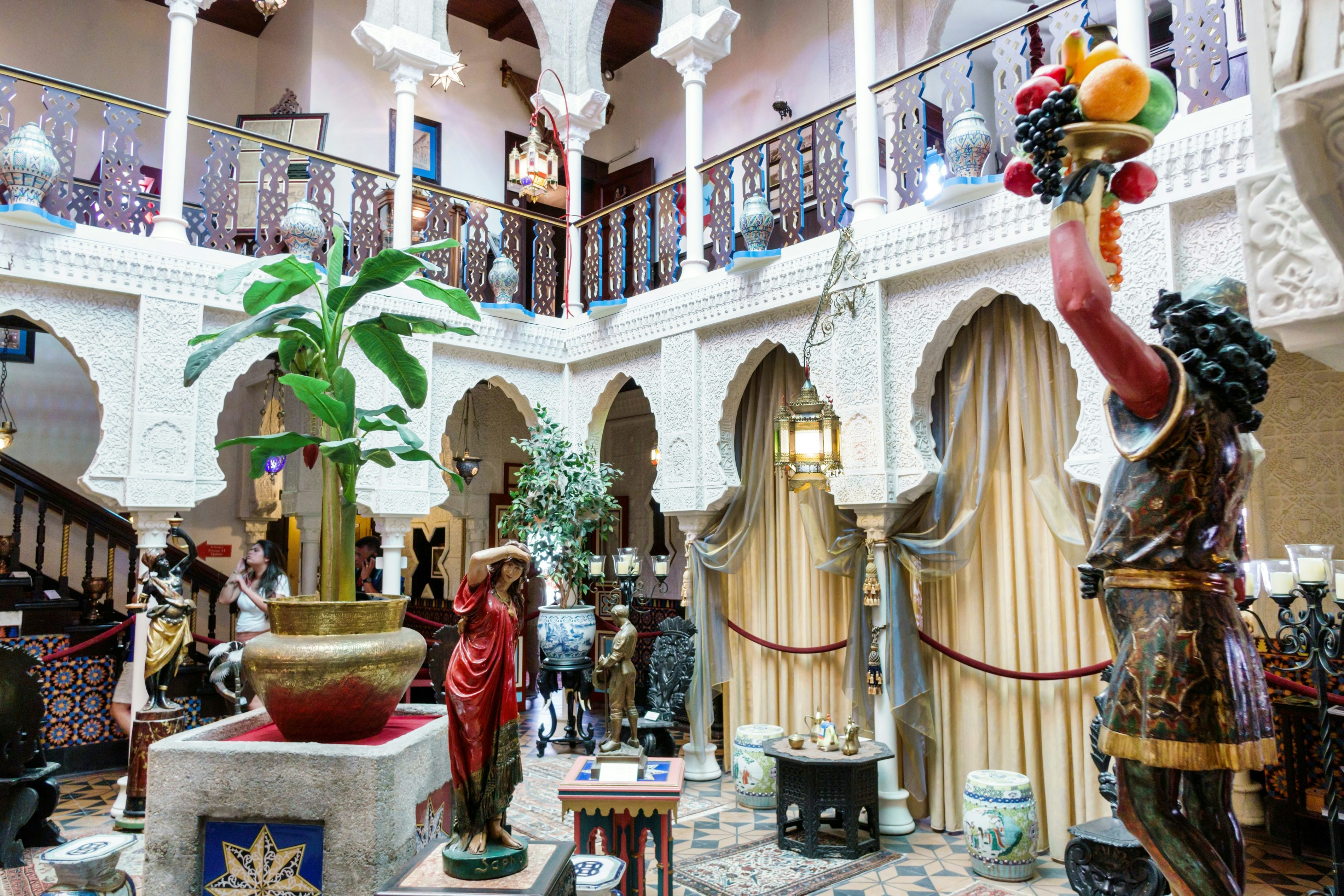 The interior of the Villa Zorayda Museum. (Photo by: Jeffrey Greenberg/Universal Images Group via Getty Images)