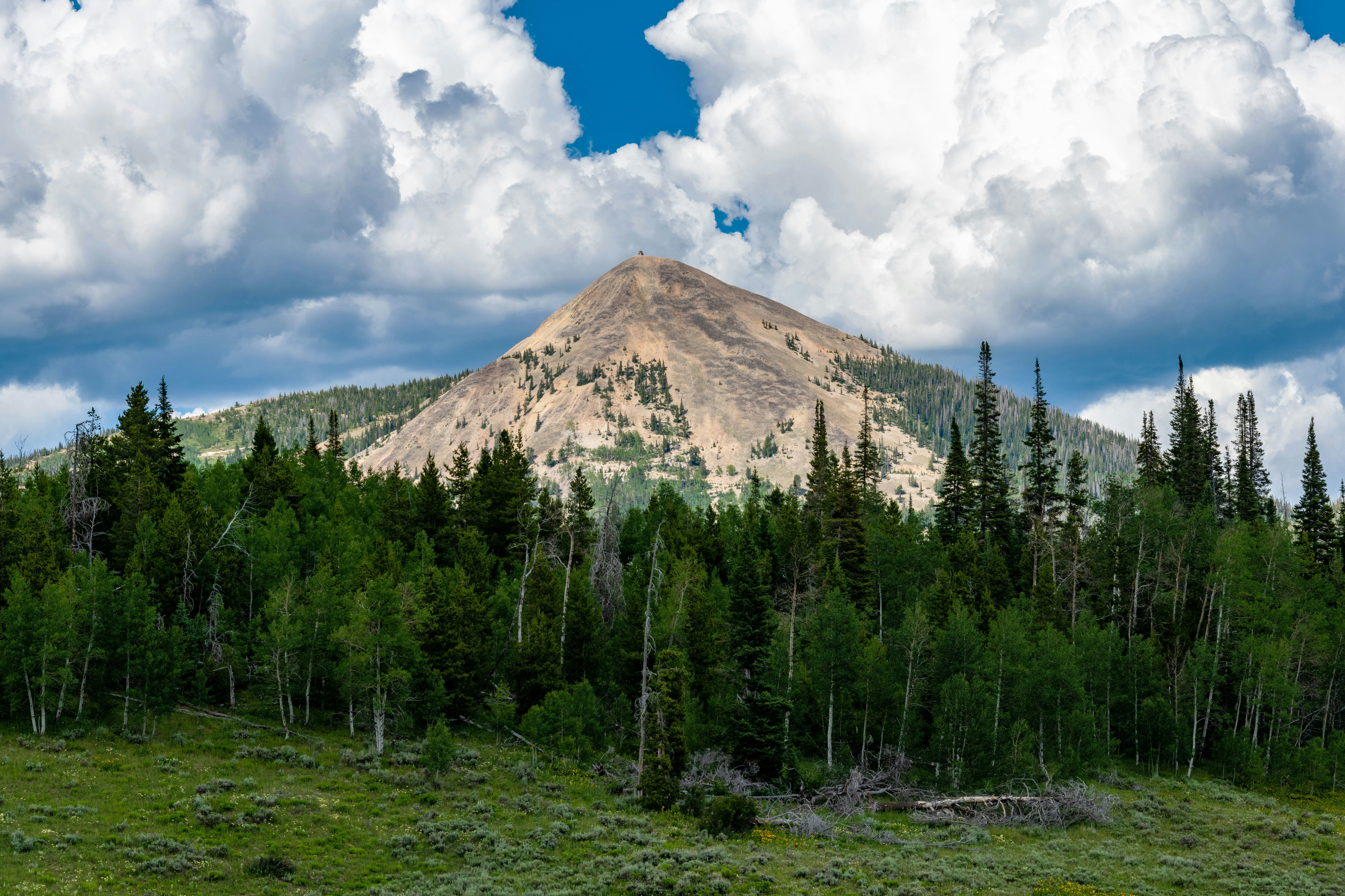 Hahn's Peak from Steamboat Lake State park.