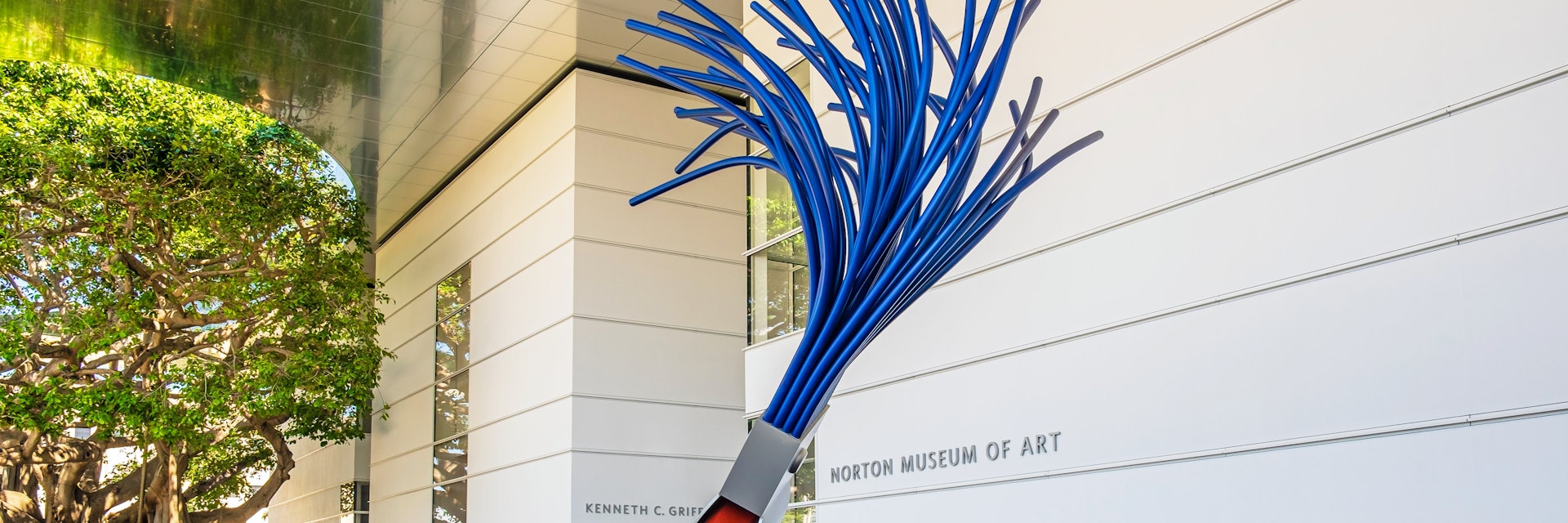 "Typewriter Eraser, Scale X" is an artwork created in 1999 by the American artist Claes Oldenburg in partnership with his wife, Coosje van Bruggen. It was on view at the Norton Museum of Art, West Palm Beach, Florida, from February through June, 2019.