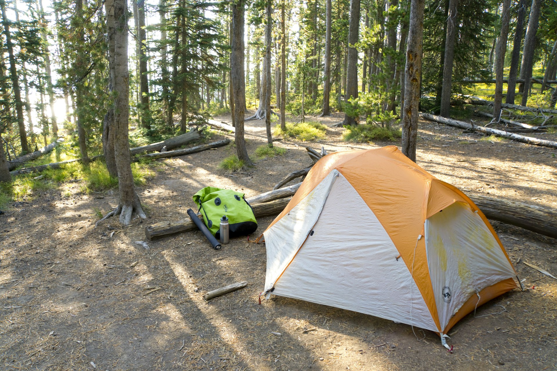 Camping brings you closest to the serene sights and sounds of Yellowstone