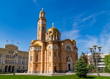 The Orthodox Cathedral of Christ the Redeemer in Banja Luka