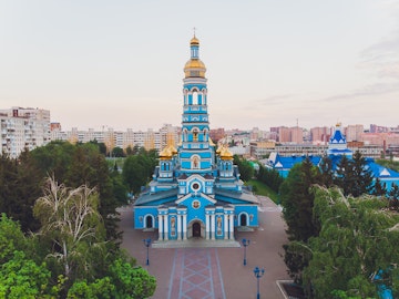 Russia. Ufa. The Church of the Nativity of the Blessed Virgin Mary